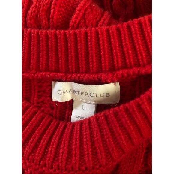 Charter Club Color Therapy Ribbed Sweater Dress NWT Size Large - Picture 10 of 11